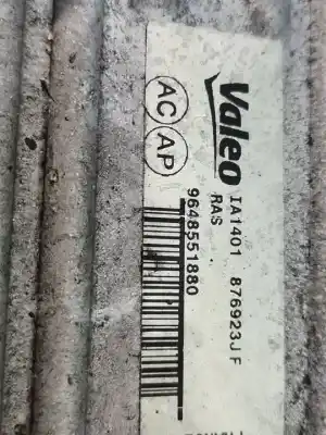 Pezzo di ricambio per auto di seconda mano Intercooler per CITROEN C4 BERLINA Collection Riferimenti OEM IAM 9648551880  
