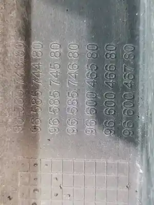 Pezzo di ricambio per auto di seconda mano elettroventola per citroen c4 picasso exclusive riferimenti oem iam 9660046780  