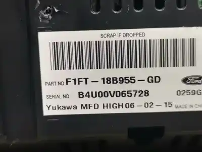 Pezzo di ricambio per auto di seconda mano display multifunzione per ford focus lim. business riferimenti oem iam f1ft18b955gd