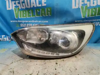 Second-hand car spare part left headlight for kia rio basic oem iam references 921011wxxx  