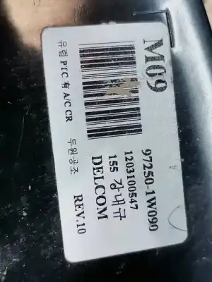 Second-hand car spare part heating / air conditioning control panel for kia rio basic oem iam references 972501w090