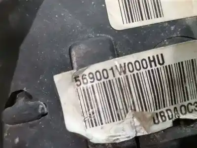 Second-hand car spare part front left air bag for kia rio basic oem iam references 569001w000hu  