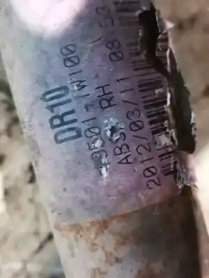 Second-hand car spare part front right transmission for kia rio basic oem iam references 495011w10  