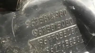 Second-hand car spare part left headlight for citroen c3 tonic oem iam references 9673814980  