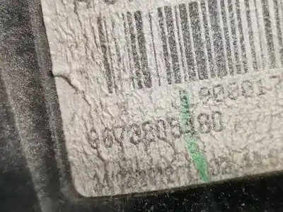 Second-hand car spare part left tailgate light for citroen c3 tonic oem iam references 9673805480  