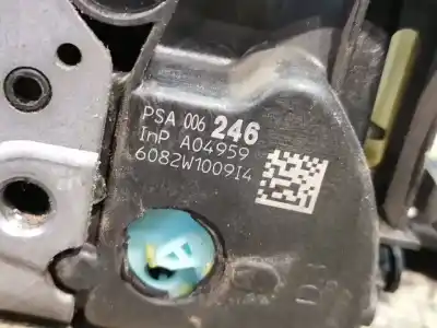 Second-hand car spare part front right door lock for citroen c3 tonic oem iam references a04959  
