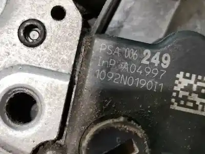 Second-hand car spare part rear right door lock for citroen c3 tonic oem iam references a04997  