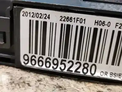 Second-hand car spare part fuse box unit for citroen c3 tonic oem iam references 9666952280  