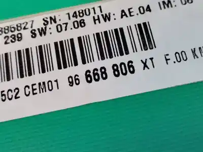 Peça sobressalente para automóvel em segunda mão quadrante por citroen c3 tonic referências oem iam 96668806xt  a2c53385740