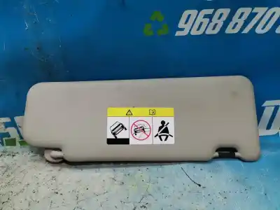 Peça sobressalente para automóvel em segunda mão pára-sol esquerdo por dacia duster ambiance 4x2 referências oem iam 964012737r  