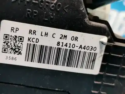Peça sobressalente para automóvel em segunda mão fechadura da porta traseira esquerda por kia carens iv 1.7 crdi referências oem iam 81410a4030