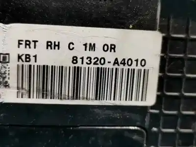 Peça sobressalente para automóvel em segunda mão fechadura da porta dianteira direita por kia carens iv 1.7 crdi referências oem iam 81320a4010