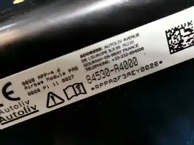 Peça sobressalente para automóvel em segunda mão kit airbag por kia carens iv 1.7 crdi referências oem iam 84710a4100wk