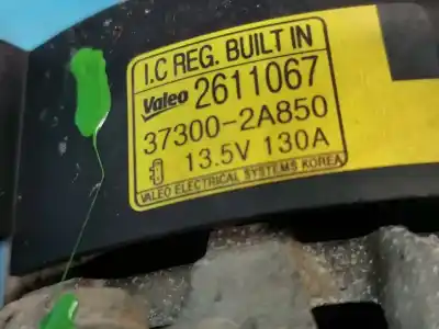 Peça sobressalente para automóvel em segunda mão alternador por kia carens iv 1.7 crdi referências oem iam 373002a850
