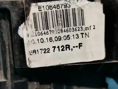 Автозапчастина б/у многофункційне управління для DACIA DOKKER EXPRESS EXPRESS Посилання на OEM IAM 479457095R  681722712R