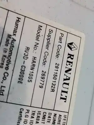 Автозапчастина б/у аудіо система / радіо cd для dacia dokker express express посилання на oem iam 281150132r  