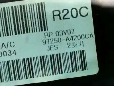 Peça sobressalente para automóvel em segunda mão comando de sofagem (chauffage / ar condicionado) por kia carens iv 1.7 crdi referências oem iam 97250a4200ca