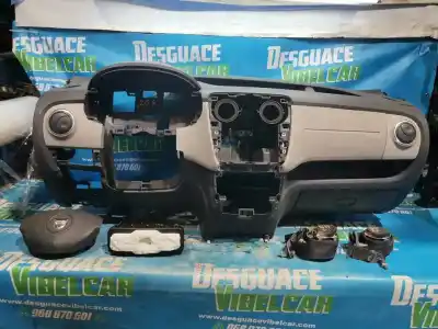 Автозапчастина б/у комплект подушки безпеки для dacia dokker express express посилання на oem iam 681007344r  