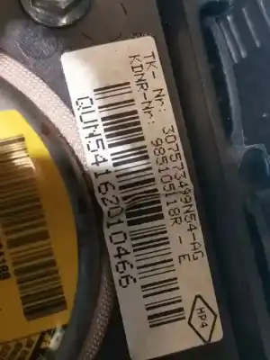 Автозапчастина б/у комплект подушки безпеки для dacia dokker express express посилання на oem iam 681007344r  