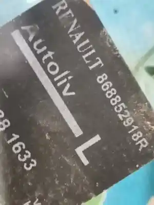 Автозапчастина б/у комплект подушки безпеки для dacia dokker express express посилання на oem iam 681007344r  