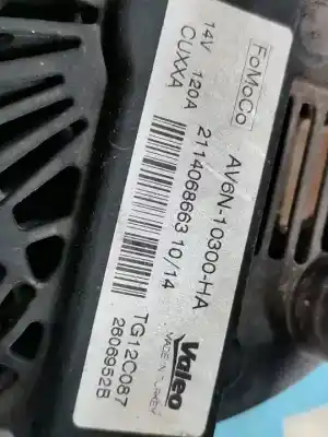 Автозапчастина б/у генератор для ford fiesta (ccn) black edition посилання на oem iam av6n10300ha  