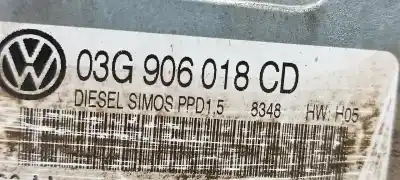 Автозапчастина б/у ебу контролер двигуна для volkswagen passat b6 (3c2) 2.0 tdi 16v посилання на oem iam 03g906018cd  