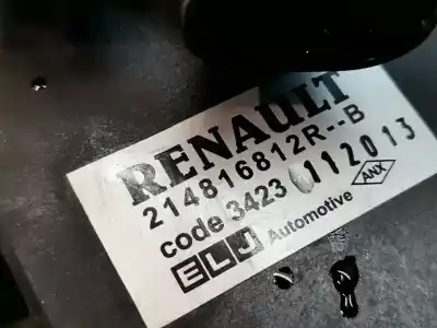 Peça sobressalente para automóvel em segunda mão termoventilador elétrico por renault clio iv limited referências oem iam 214816812r  