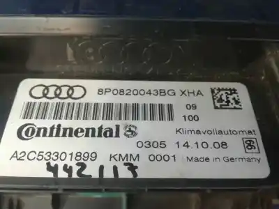 Автозапчасти б/у климат-контроль за audi a3 (8p) 1.9 tdi ambiente ссылки oem iam 8p0820043bg  a2c53301899