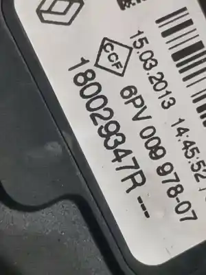 Peça sobressalente para automóvel em segunda mão pedal acelerador por renault clio iv limited referências oem iam 180029347r