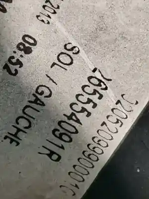 Peça sobressalente para automóvel em segunda mão farolim traseiro esquerdo por renault clio iv limited referências oem iam 265554091r