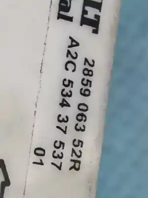 Peça sobressalente para automóvel em segunda mão módulo eletrônico por renault clio iv limited referências oem iam 285906352r