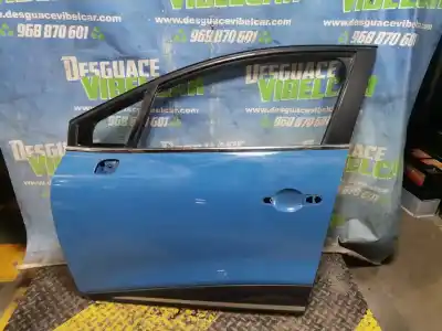 Second-hand car spare part left front door for renault clio iv limited oem iam references 801110880r  