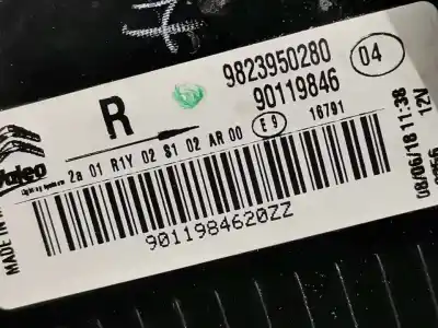 Second-hand car spare part right tailgate light for citroen c4 cactus shine oem iam references 9823950280  