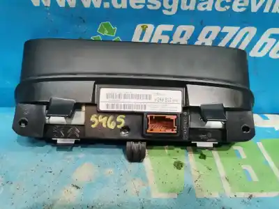 Second-hand car spare part multifunction display for citroen c4 cactus shine oem iam references 9824091280  