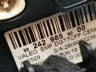 Second-hand car spare part multifunction display for citroen c4 cactus shine oem iam references 9824298580  