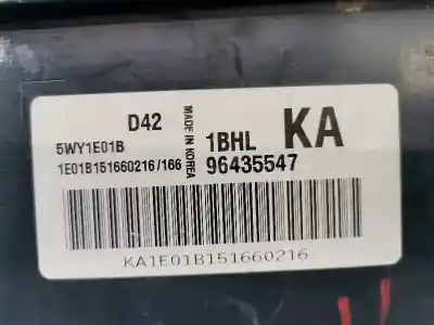 Peça sobressalente para automóvel em segunda mão centralina de motor uce por chevrolet lacetti se referências oem iam 96435547