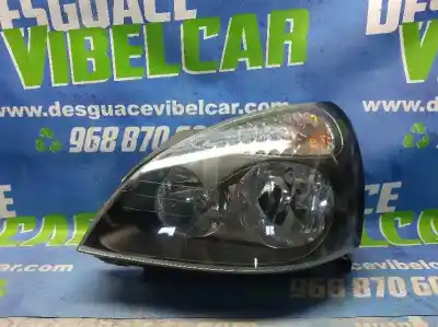Second-hand car spare part left headlight for renault clio ii fase ii (b/cb0) authentique 58 cv / 43 kw oem iam references 8200082296  