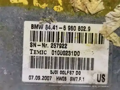 Peça sobressalente para automóvel em segunda mão módulo eletrônico por bmw serie 7 (e65/e66) 750li 367 cv / 270 kw referências oem iam 844169608029