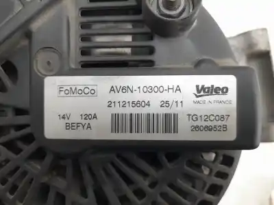 Pezzo di ricambio per auto di seconda mano alternatore per ford fiesta vi (cb1, ccn) 1.25 riferimenti oem iam av6n-10300-ha  