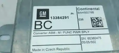 Автозапчастина б/у електронний модуль для opel zafira tourer c (p12) 1.6 cdti (75) посилання на oem iam 13384291  