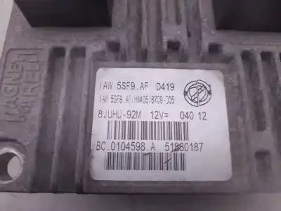 Автозапчастина б/у електронний модуль для fiat 500 (312_) 1.2 (312axa1a) посилання на oem iam bc0104598a  