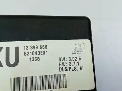 Second-hand car spare part electronic module for opel insignia a country tourer (g09) 2.0 cdti (47) oem iam references 521043e01  