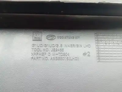 Pezzo di ricambio per auto di seconda mano scatola di guanti per opel mokka / mokka x (j13) 1.6 cdti 4x4 (_76) riferimenti oem iam axb88015  