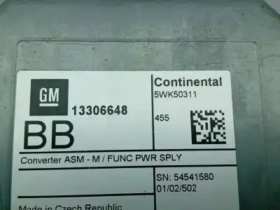 Pezzo di ricambio per auto di seconda mano modulo elettronico per opel adam (m13) 1.4 riferimenti oem iam 13306648  