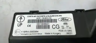 Pezzo di ricambio per auto di seconda mano modulo elettronico per ford fiesta vi (cb1, ccn) 1.4 tdci riferimenti oem iam 8v51-15k600-cg  