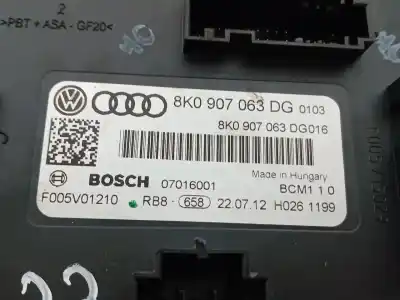 Автозапчасти б/у электронный модуль за audi a4 b8 avant (8k5) 2.0 tdi ссылки oem iam 8k0907063dg  