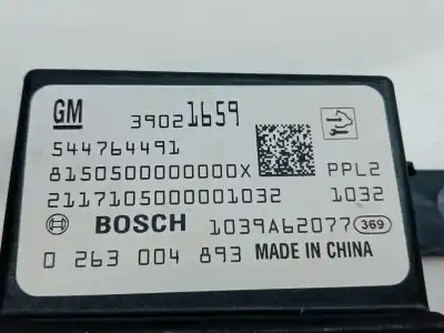 Second-hand car spare part electronic module for opel mokka / mokka x (j13) 1.6 cdti 4x4 (_76) oem iam references 39021659  