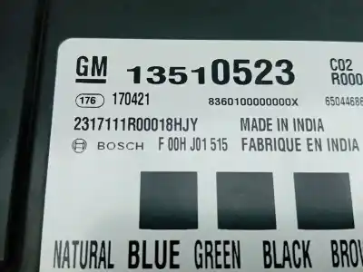 Second-hand car spare part electronic module for opel mokka / mokka x (j13) 1.6 cdti 4x4 (_76) oem iam references 13510523  