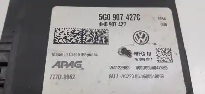 Peça sobressalente para automóvel em segunda mão motor de sofagem por seat leon st (5f8) 2.0 tdi referências oem iam 5g0907427c  