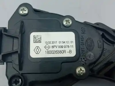 Автозапчасти б/у педальный потенциометр за renault captur i (j5_, h5_) 1.5 dci 90 ссылки oem iam 180026380r  